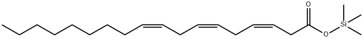 alpha-Linolenic acid, trimethylsilyl ester Struktur