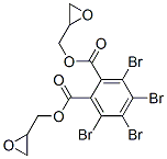 bis(2,3-epoxypropyl) 3,4,5,6-tetrabromophthalate Struktur