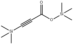 TRIMETHYLSILYL(TRIMETHYLSILYL)PROPYNOATE Struktur