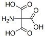 Methanetricarboxylic  acid,  1-amino- Struktur