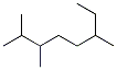 Trimethyloctane, 2,3,6- Struktur