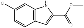 6-CHLORO-1H-INDOLE-2-CARBOXYLIC ACID METHYL ESTER Struktur