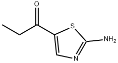 1-Propanone,  1-(2-amino-5-thiazolyl)- Struktur