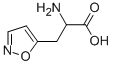 5-Isoxazolepropanoicacid,alpha-amino-(9CI) Structure