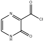 Pyrazinoyl chloride, 3-hydroxy- (6CI) Struktur