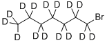 1-BROMOHEPTANE-D15 Structure