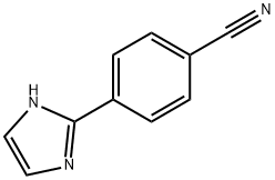 4-(1H-IMIDAZOL-2-YL)-BENZONITRILE Struktur