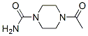 1-Piperazinecarboxamide, 4-acetyl- (6CI,9CI) Struktur