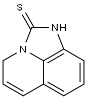 4H-Imidazo[4,5,1-ij]quinoline-2(1H)-thione(9CI) Struktur