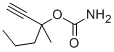 1-Hexyn-3-ol,3-methyl-,carbamate(9CI) Struktur