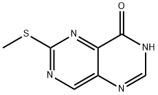 6-甲硫基嘧啶并[5,4-D]嘧啶-4(1H)-酮 結(jié)構(gòu)式