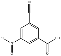 3-CYANO-5-NITROBENZOIC ACID Struktur