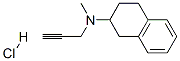 (+)-METHYL-PROP-2-YNYL-(1,2,3,4-TETRAHYDRO-NAPHTHALEN-2-YL)-AMINE HYDROCHLORIDE Struktur