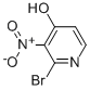 2-BROMO-3-NITROPYRIDIN-4-OL Struktur