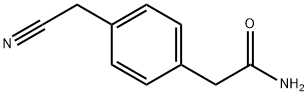 2-[4-(CYANOMETHYL)PHENYL]ACETAMIDE Struktur