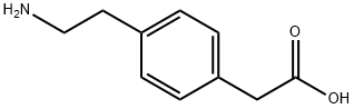 [4-(2-AMINO-ETHYL)-PHENYL]-ACETIC ACID Struktur