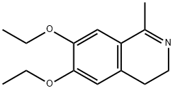 1-甲基-6,7-二乙氧基-3,4-二氫異喹啉, 99155-80-3, 結(jié)構(gòu)式