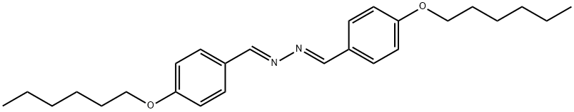 P-HEXYLOXYBENZALAZINE Struktur