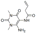 3-Butenamide,  N-(6-amino-1,2,3,4-tetrahydro-1,3-dimethyl-2,4-dioxo-5-pyrimidinyl)- Struktur