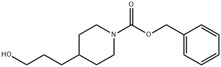 1-CBZ-4-(3-HYDROXY-PROPYL)-PIPERIDINE Struktur