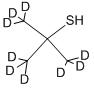 2-METHYL-2-PROPANE-D9-THIOL Struktur