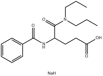 PROGLUMIDE, SODIUM SALT Struktur