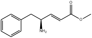 4-AMINO-5-PHENYL-PENT-2-ENOIC ACID METHYL ESTER Struktur