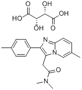 Zolpidem tartrate