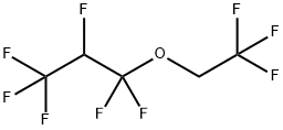 1,1,2,3,3,3-HEXAFLUOROPROPYL 2,2,2-TRIFLUOROETHYL ETHER Struktur