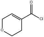 2H-Pyran-4-carbonyl chloride, 3,6-dihydro- (9CI) Struktur