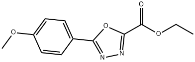 Ethyl 5-(4-Methoxyphenyl)-1,3,4-oxadiazole-2-carboxylate|5-(4-甲氧基苯基)-1,3,4-惡二唑-2-羧酸乙酯