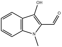 1H-Indole-2-carboxaldehyde,3-hydroxy-1-methyl-(9CI) Struktur