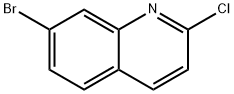 7-BROMO-2-CHLORO-QUINOLINE Struktur