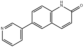 6-(pyridin-3-yl)quinolin-2(1H)-one Struktur