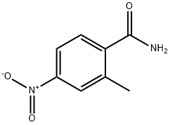 2-Methyl-4-nitrobenzamide Struktur