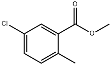 5-CHLORO-2-METHYL-BENZOIC ACID METHYL ESTER Struktur