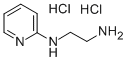 2-(2-AMINOETHYLAMINO)-PYRIDINE 2 HCL Struktur