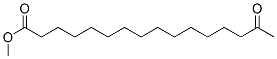 Methyl 15-oxohexadecanoate Struktur