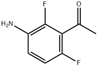 Ethanone, 1-(3-amino-2,6-difluorophenyl)- (9CI) Struktur