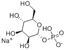 ALPHA-D(+)MANNOSE 1-PHOSPHATE SODIUM SALT Struktur