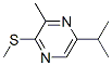 Pyrazine, 3-methyl-5-(1-methylethyl)-2-(methylthio)- (9CI) Struktur