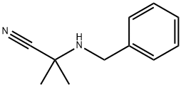 2-(Benzylamino)-2-methylpropanenitrile Struktur