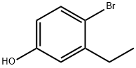 Phenol, 4-bromo-3-ethyl- Struktur