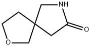 2-Oxa-7-azaspiro[4.4]nonan-8-one Struktur