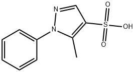 5-Methyl-1-phenyl-1H-pyrazole-4-sulfonic acid Struktur