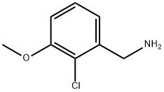 (2-Chloro-3-methoxyphenyl)methanamine Struktur