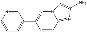 6-(pyridin-3-yl)imidazo[1,2-b]pyridazin-2-amine Struktur