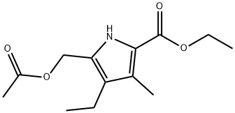 5-[(Acetyloxy)methyl]-4-ethyl-3-methyl-1H-pyrrole-2-carboxylic acid ethyl ester