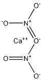 Calcium nitrate Struktur