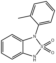 1-(2-Methylphenyl)-1,3-dihydro-2,1,3-benzothiadiazole 2,2-dioxide Struktur